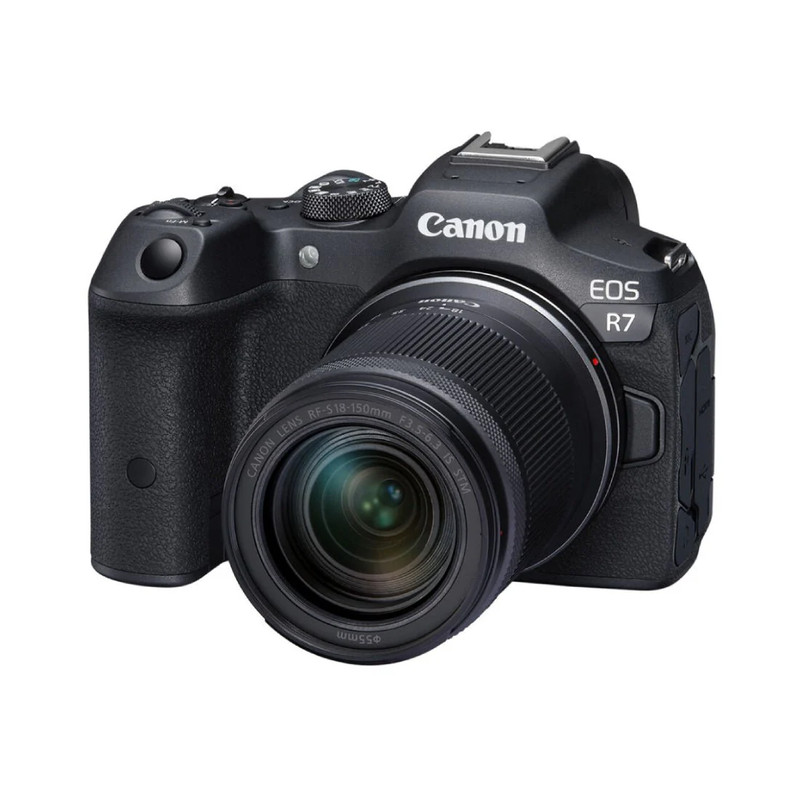 Canon EOS R7 Mirrorless Digital Camera w/ 18-150mm Lens - كاميرا